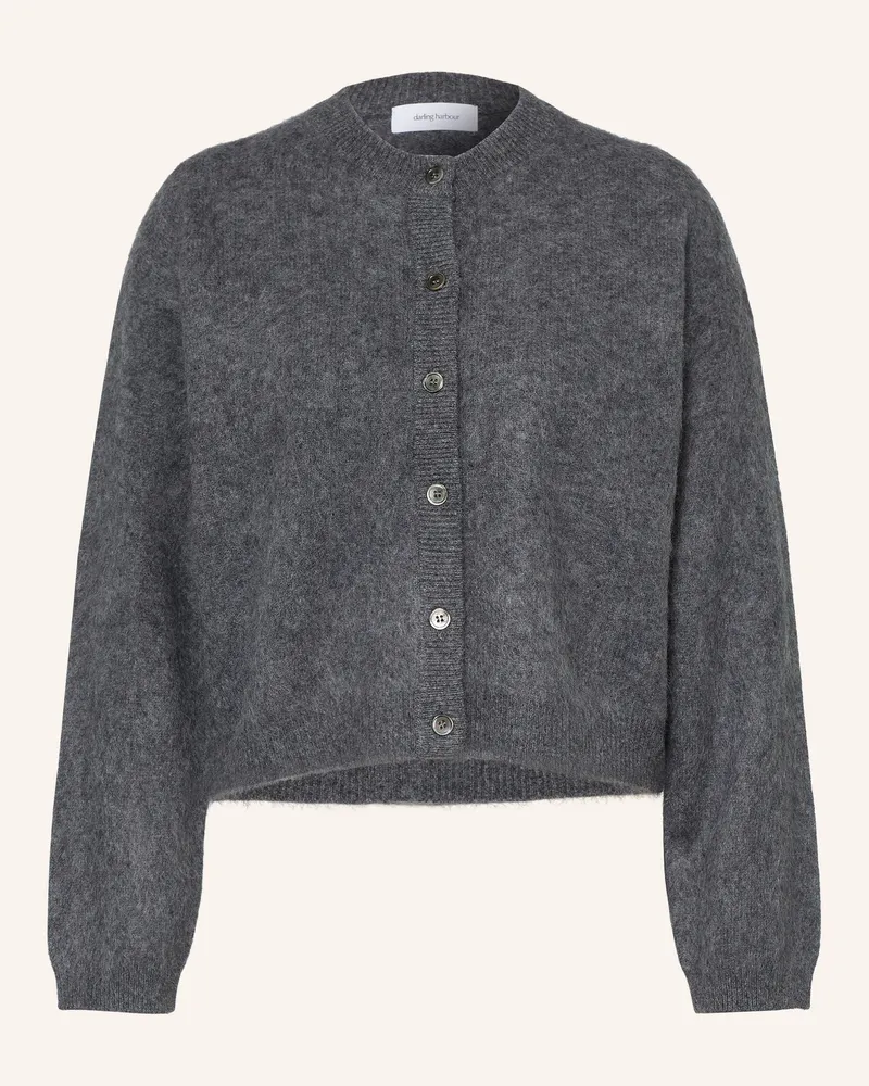 Darling Harbour Strickjacke grau Anthrazit