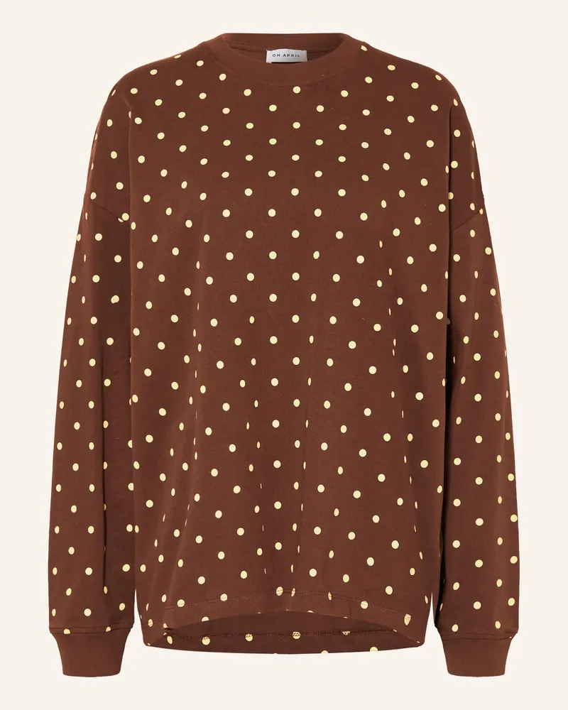 OH APRIL Longsleeve Braun