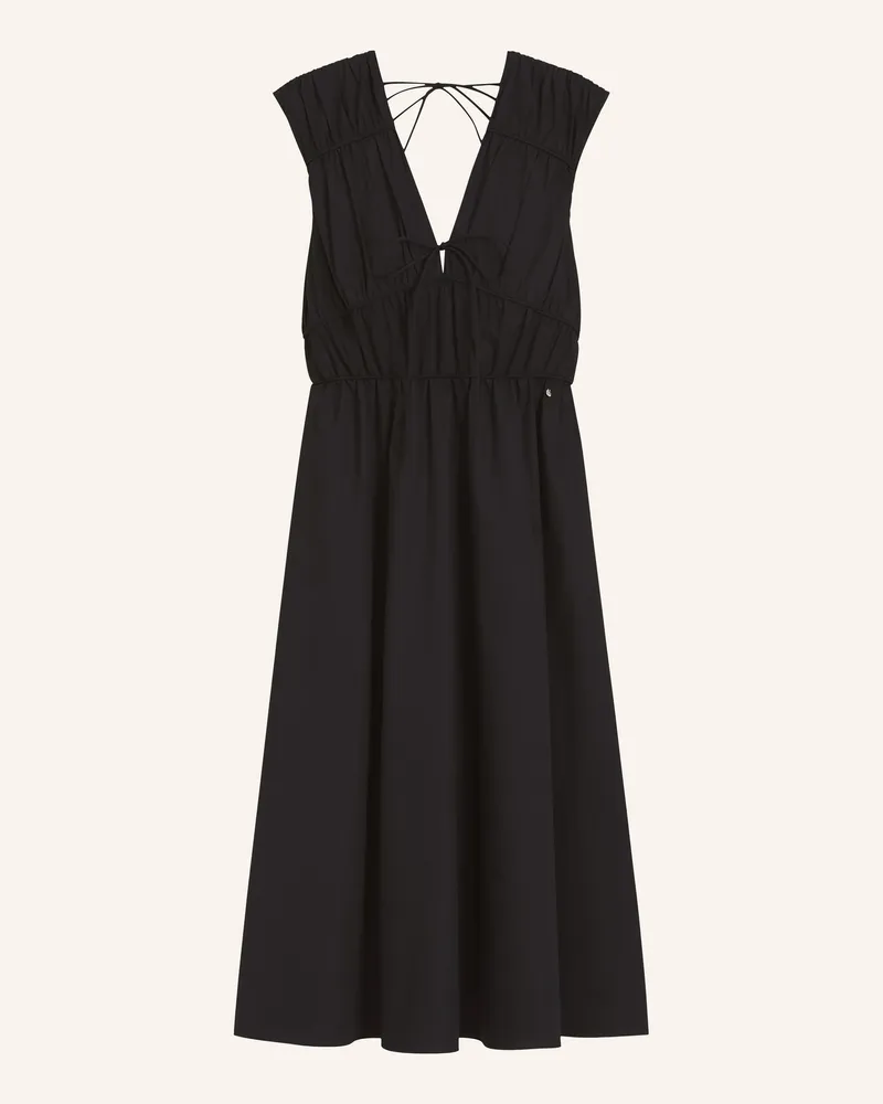 HUGO BOSS Kleid Derich schwarz Schwarz