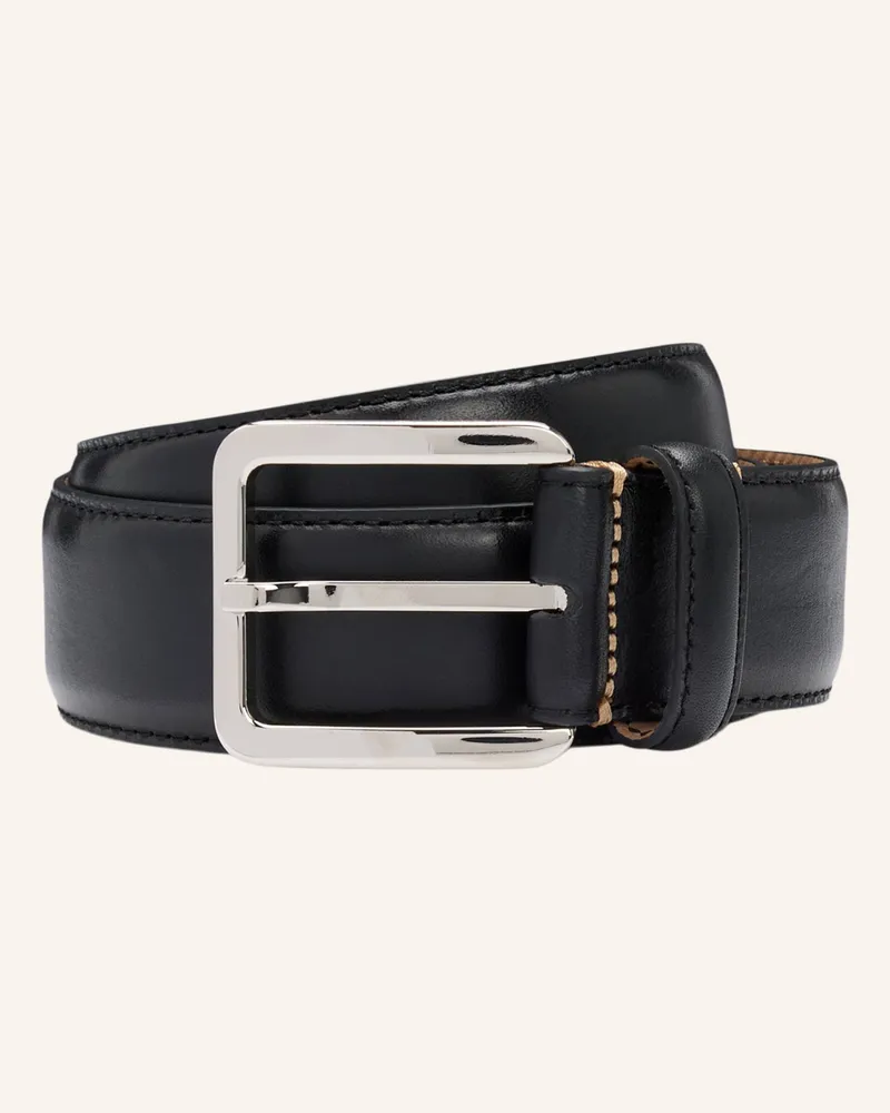 HUGO BOSS Business Gürtel LARS-ST_SZ35 Schwarz
