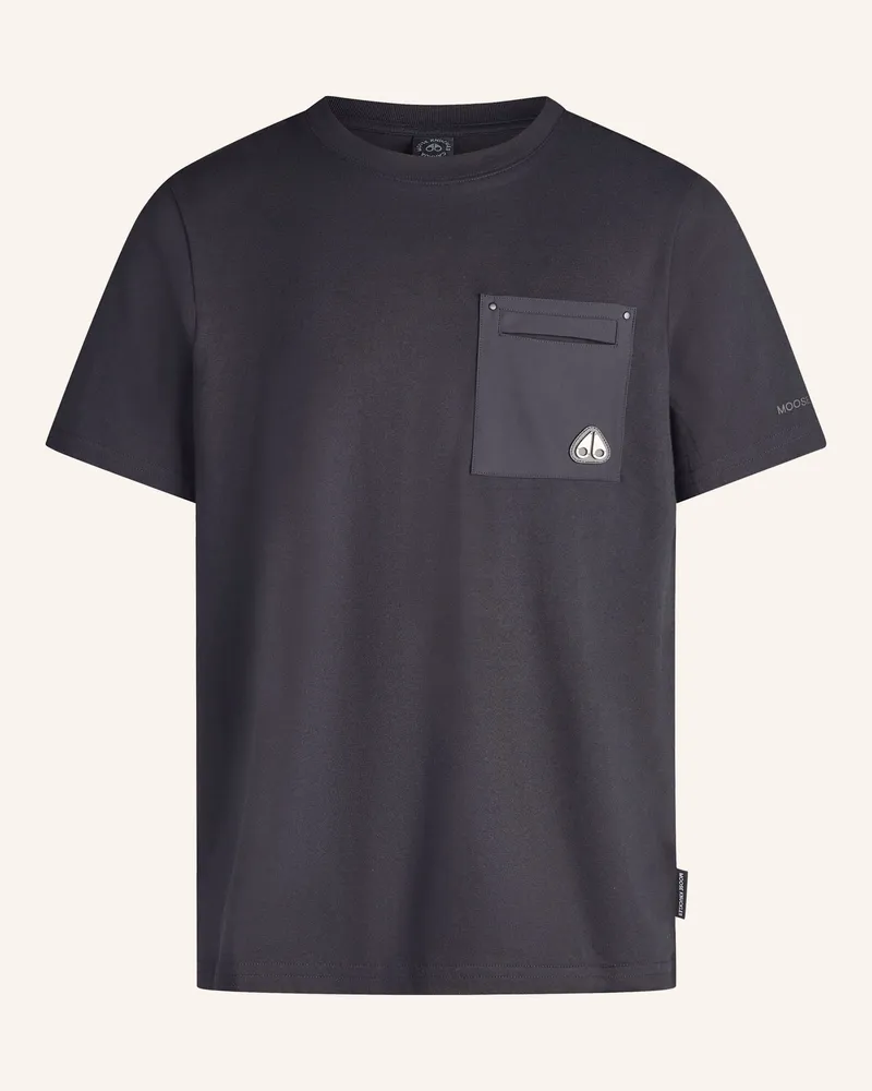 Moose Knuckles T-Shirt Dalon schwarz Schwarz