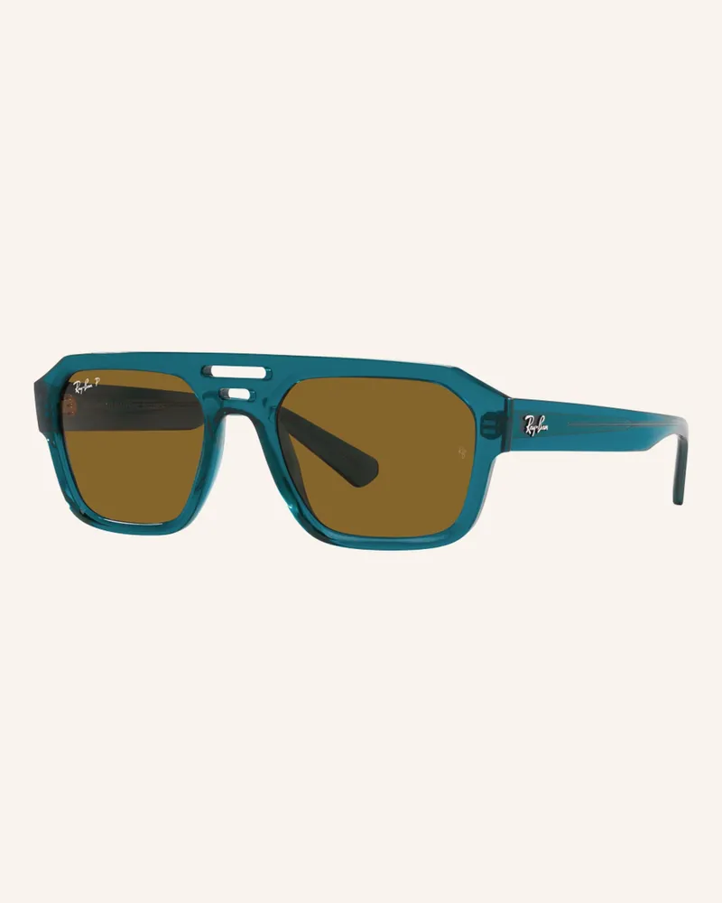 Ray Ban Sonnenbrille rb4397 blau 668383