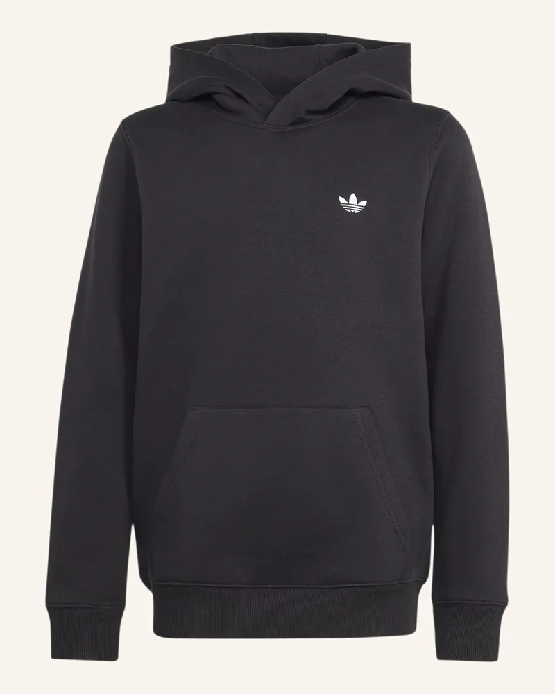 adidas Regular Fleece-Hoodie schwarz Schwarz