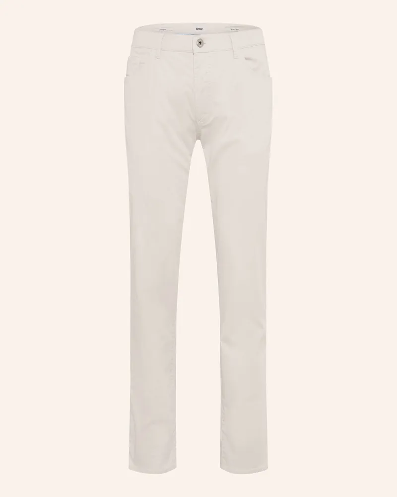 Brax Hose Cadiz U Straight Fit gelb Beige