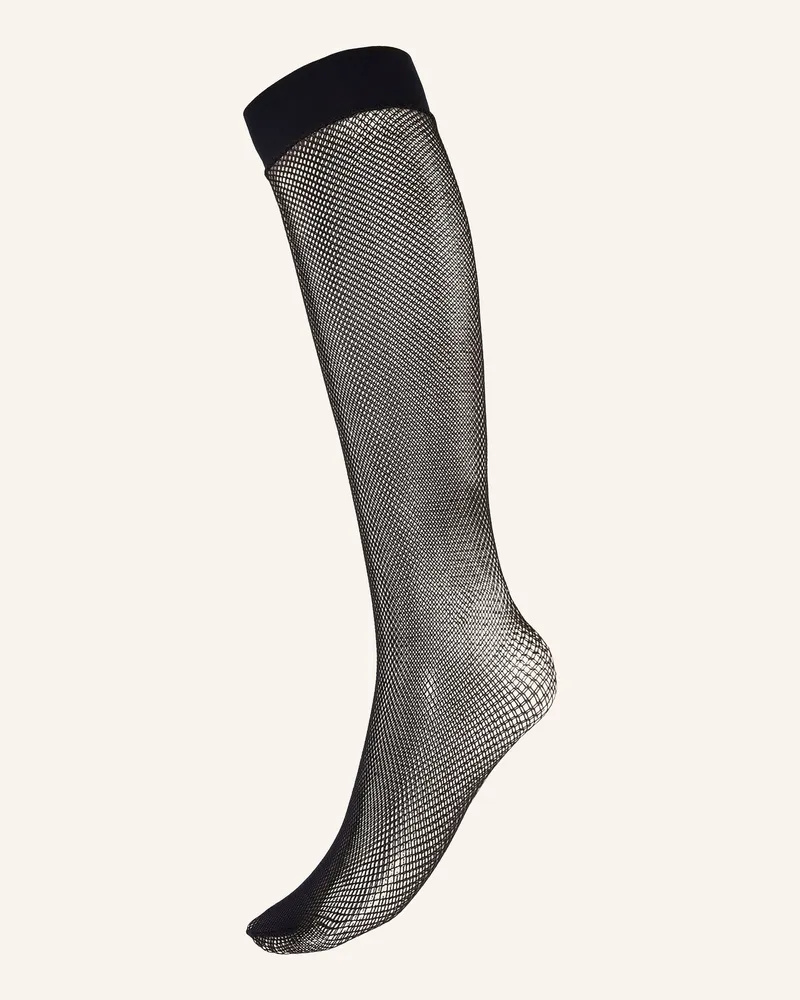 Wolford Fein-Kniestrümpfe Twenties Econyl Knee-Highs schwarz 7005