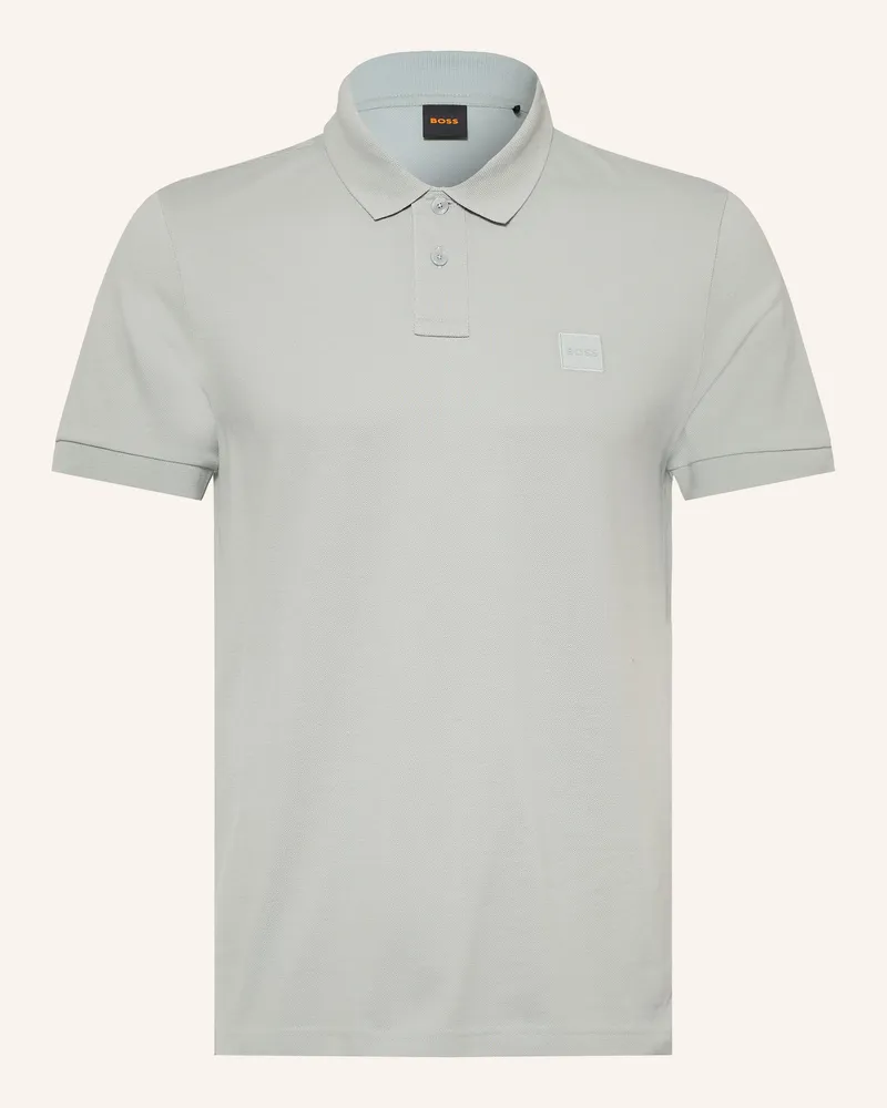 HUGO BOSS Jersey-Poloshirt Passenger blau Hellblau