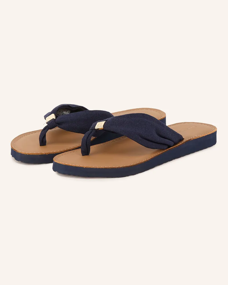 Tommy Hilfiger Zehentrenner Dunkelblau