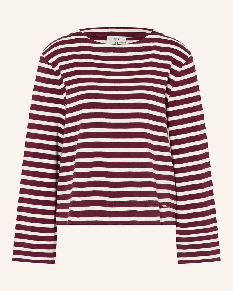 cinque Longsleeve CITAJA Dunkelrot