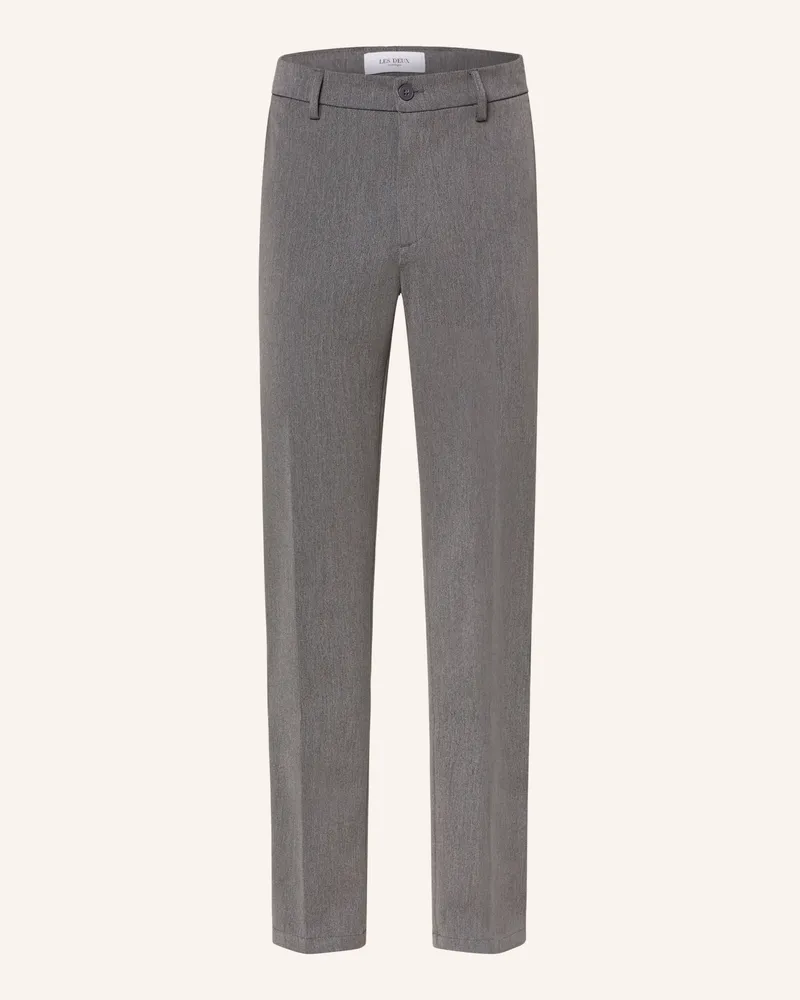 LES DEUX Hose Regular Fit grau Grau