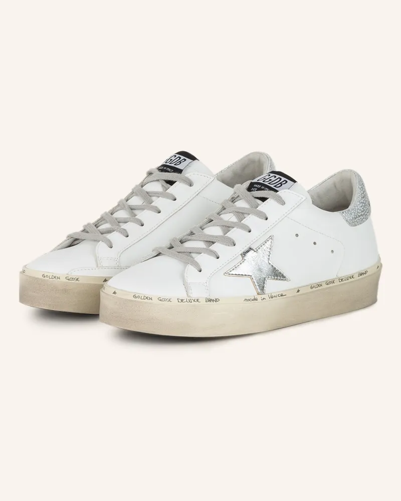 Golden Goose Sneaker Hi Star weiss Weiss