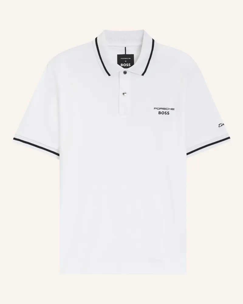 HUGO BOSS Poloshirt C-PARRIS 197_PS Regular Fit Weiss