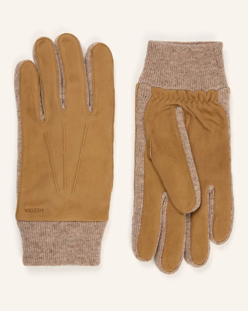 Hestra Skihandschuhe Goeffrey beige Camel