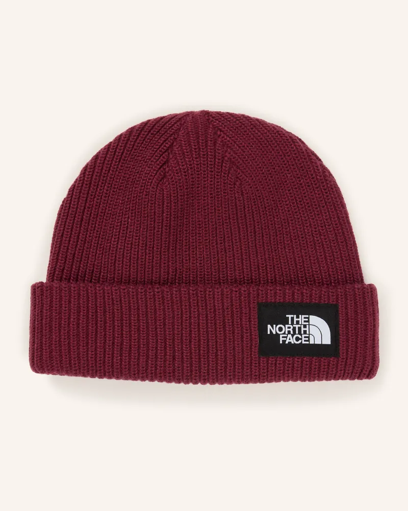 The North Face Mütze Salty rot Dunkelrot