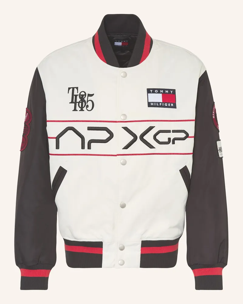 Tommy Hilfiger College-Jacke Weiss