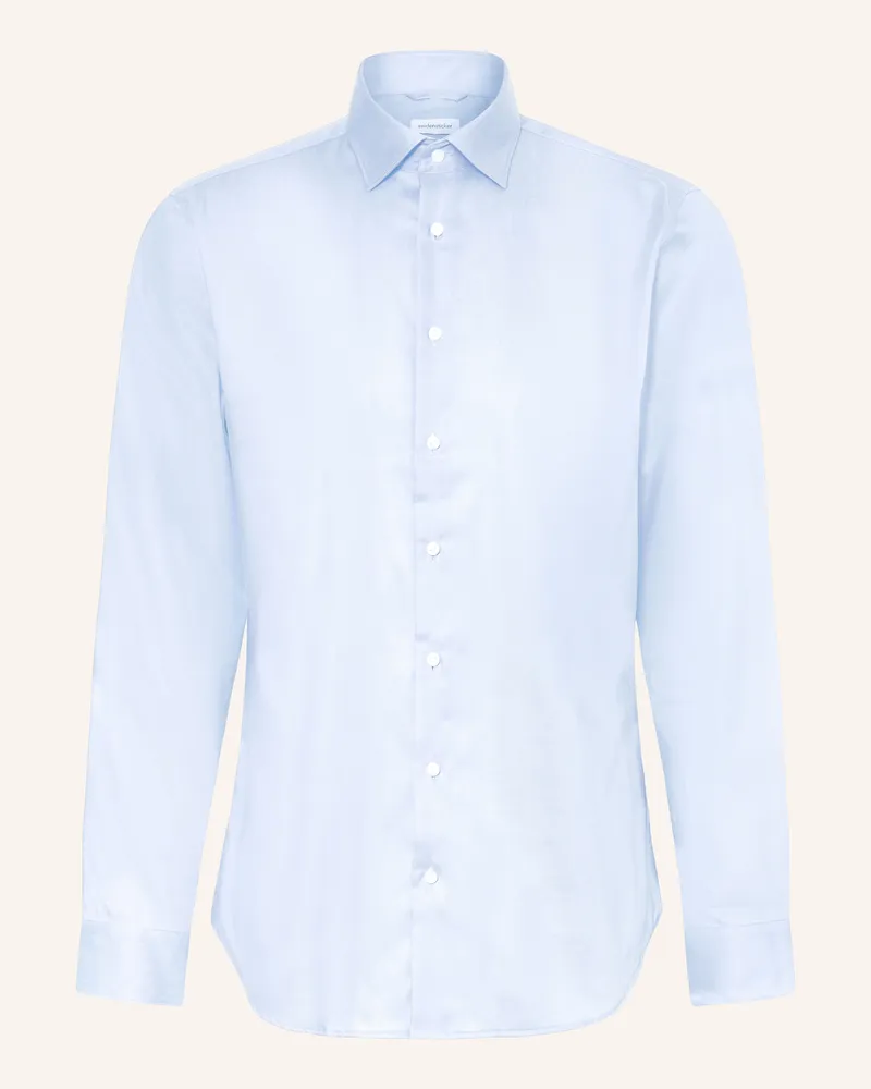 Seidensticker Hemd Shaped Fit blau Hellblau