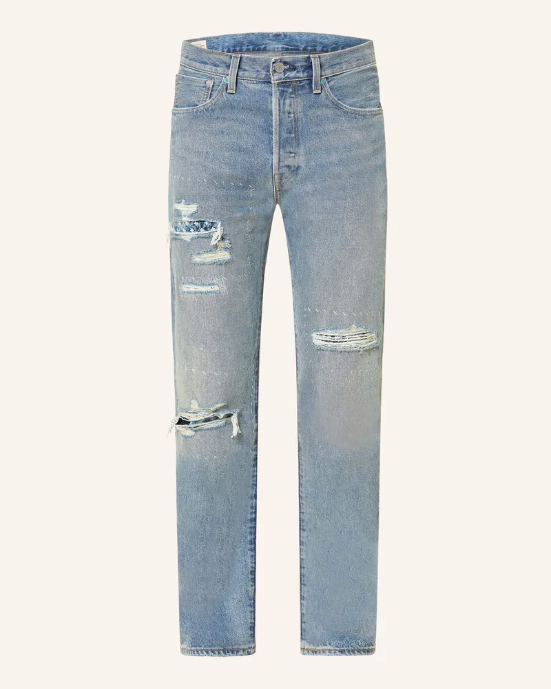 Levi's Levi's® Destroyed Jeans 501 Regular Fit blau 36