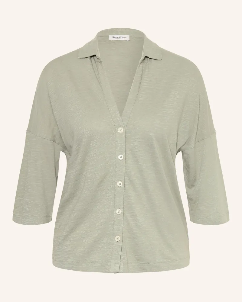 Marc O'Polo Jerseybluse Mit 3/4-Arm gruen Hellgrün