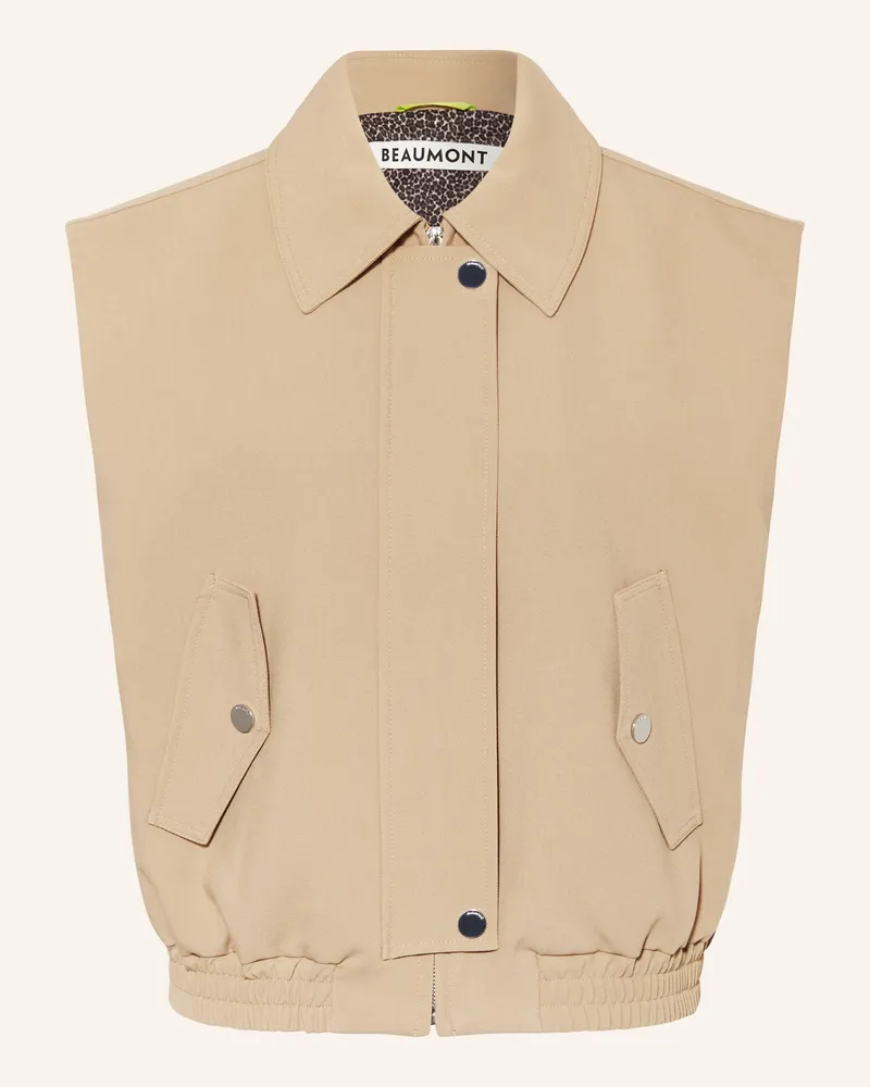 Beaumont Amsterdam Weste PAMELA Camel