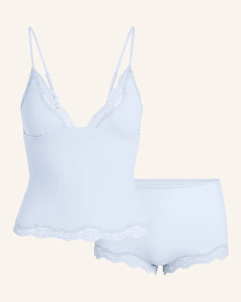 SKIMS Shorty-Schlafanzug FITS EVERYBODY Periwinkle