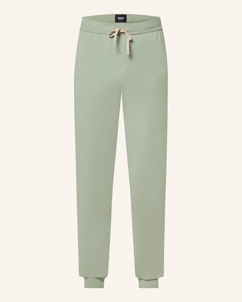 HUGO BOSS Lounge-Hose Mix&Match gruen Hellgrün