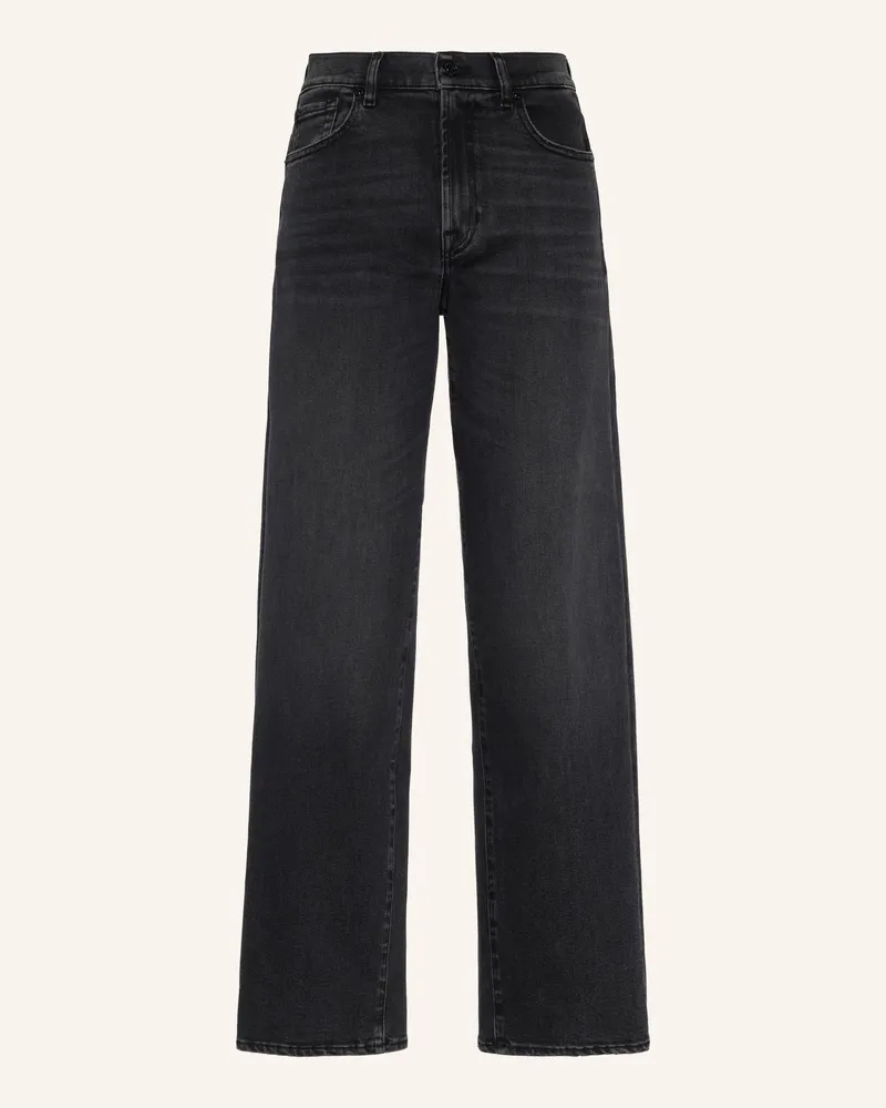 7 for all mankind Jeans Stovepipe Straight Straight Fit schwarz Schwarz