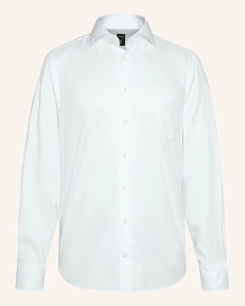van Laack Hemd Comfort Fit weiss Weiss