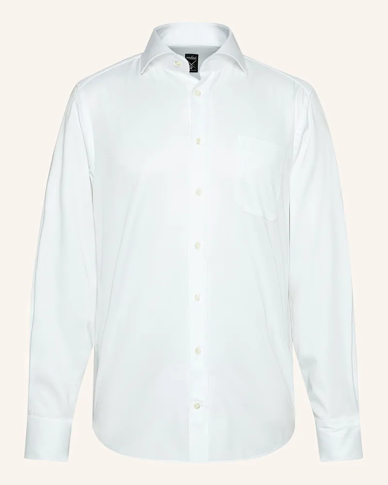 van Laack Hemd Comfort Fit weiss Weiss
