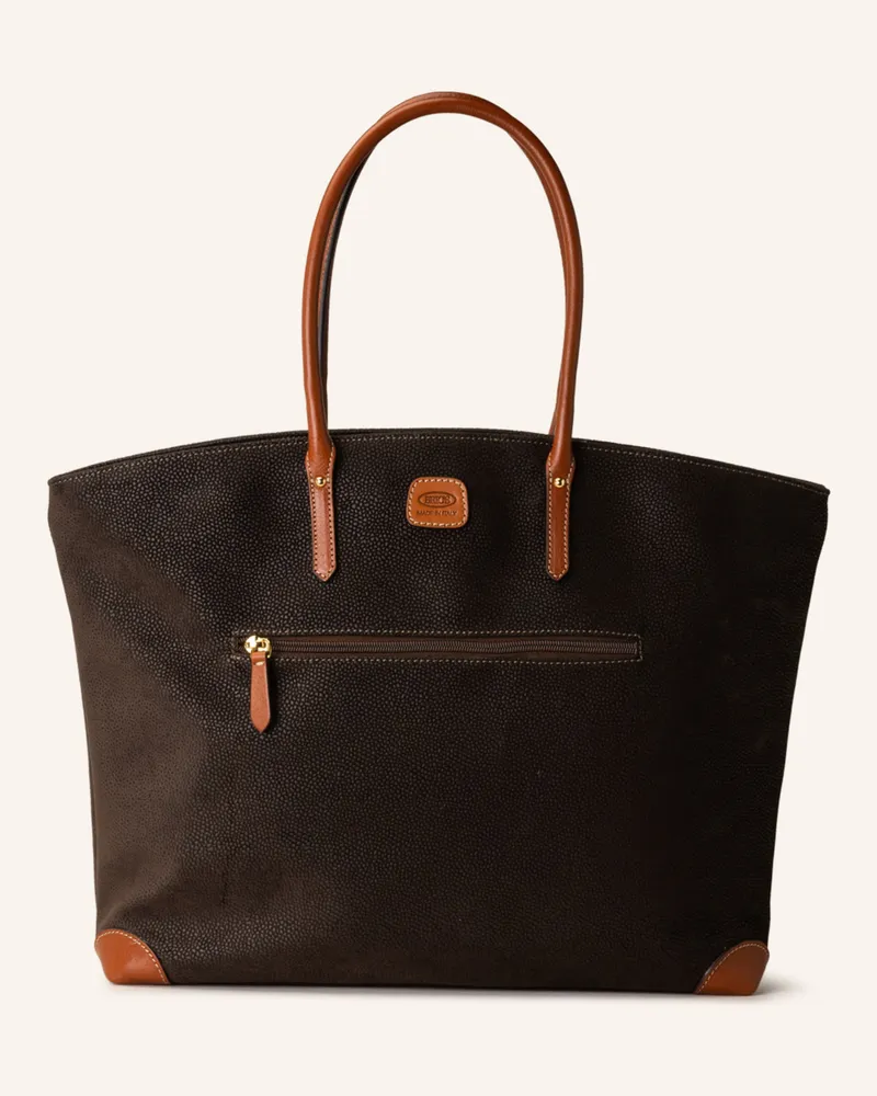 Bric's Shopper LIFE Dunkelbraun
