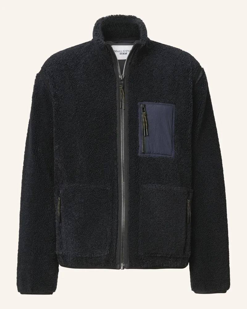 Marc O'Polo Teddyjacke Dunkelblau