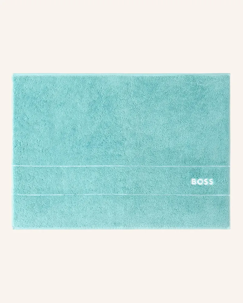 HUGO BOSS Badematte Plain blau Hellgrün