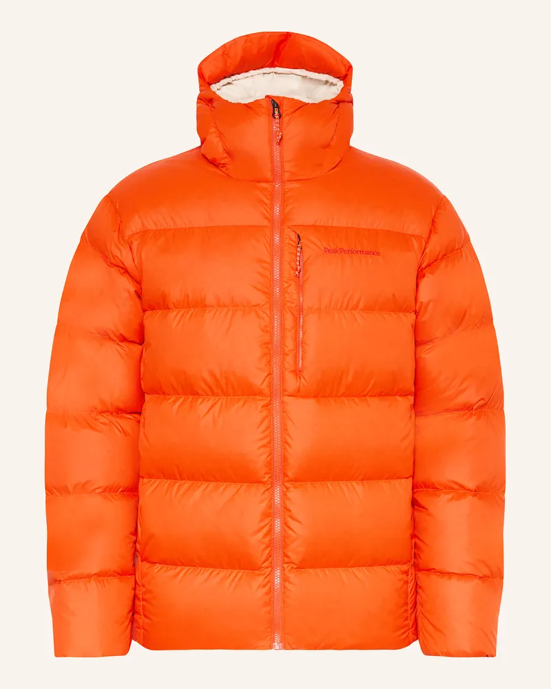 Peak Performance Daunenjacke FROST Orange