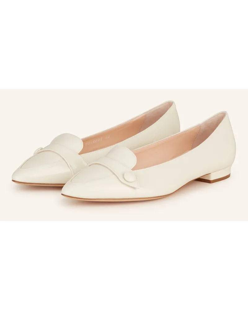 Attilio Giusti Leombruni Ballerinas BLANCA - ECRU Beige