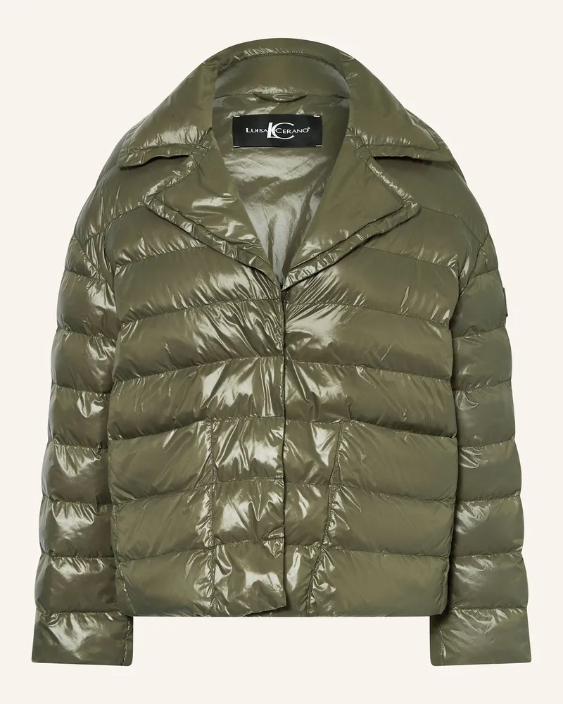 Luisa Cerano Steppjacke Khaki