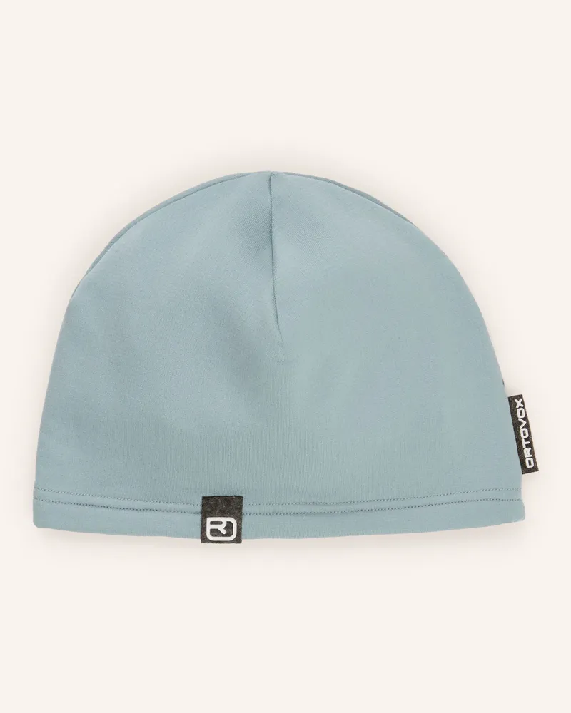 Ortovox Mütze blau Blaugrau