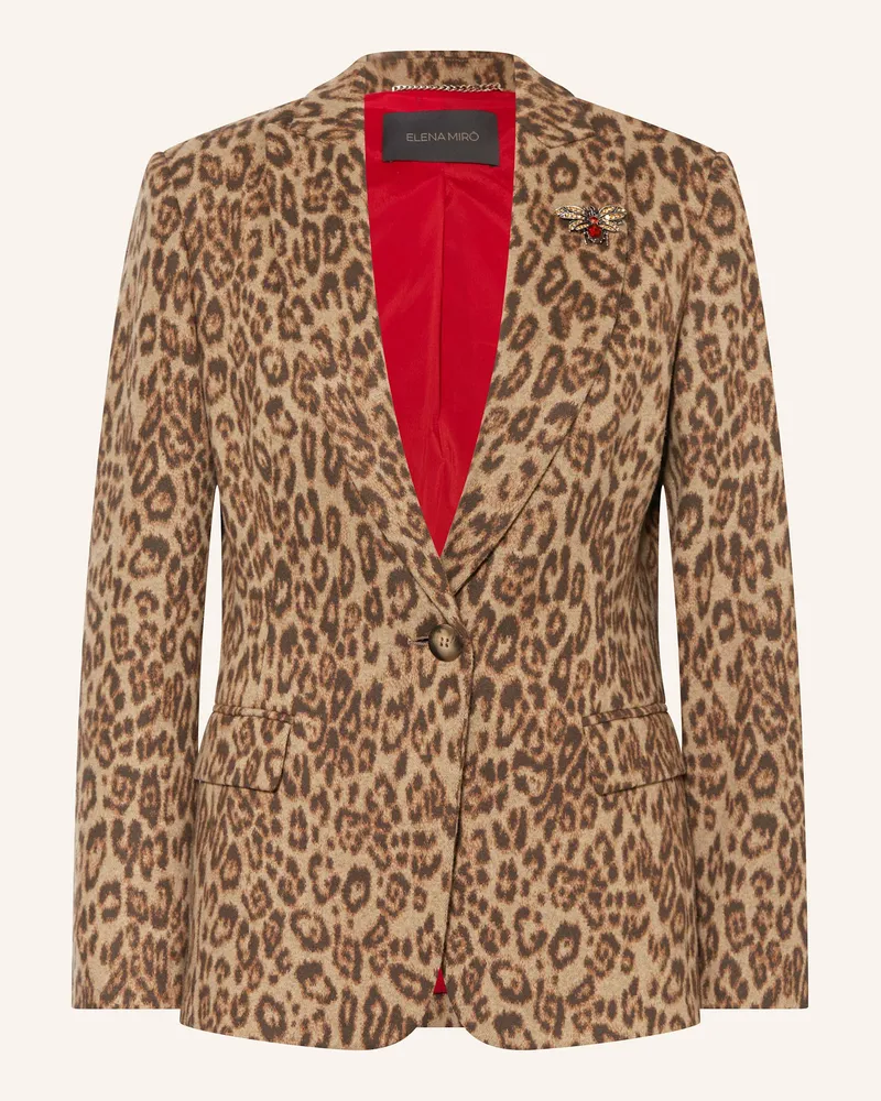 Elena Mirò Blazer Hellbraun