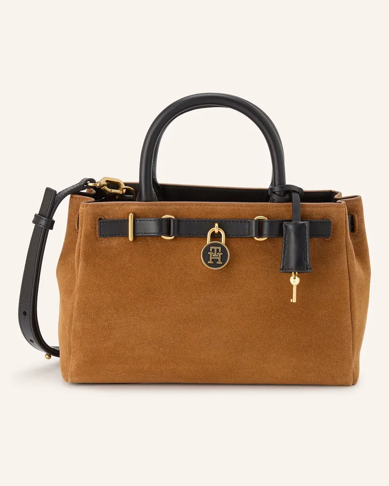 Tommy Hilfiger Umhängetasche American Icon Mini braun Cognac