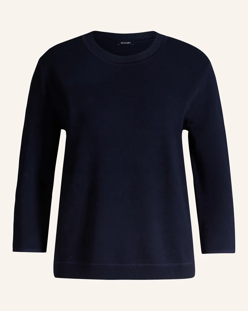 JOOP! Pullover Kusta Mit 3/4-Arm blau Dunkelblau
