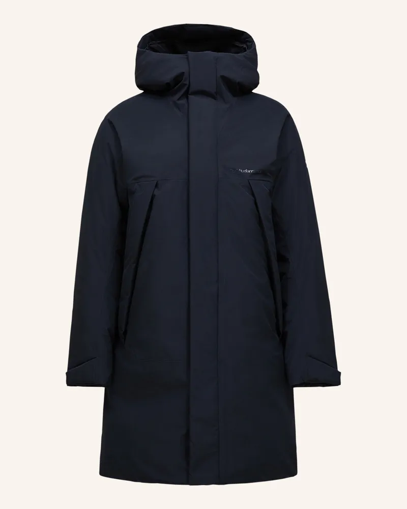 Peak Performance Daunenmantel schwarz Schwarz