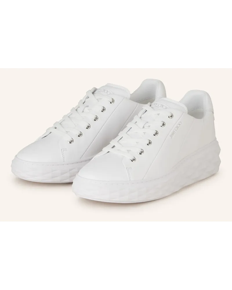 Jimmy Choo Sneaker DIAMOND LIGHT - WEISS Weiss