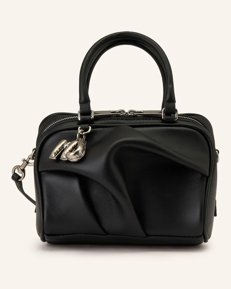 Marc Jacobs Handtasche THE MICRO BAULETTO WAVE MINI Schwarz