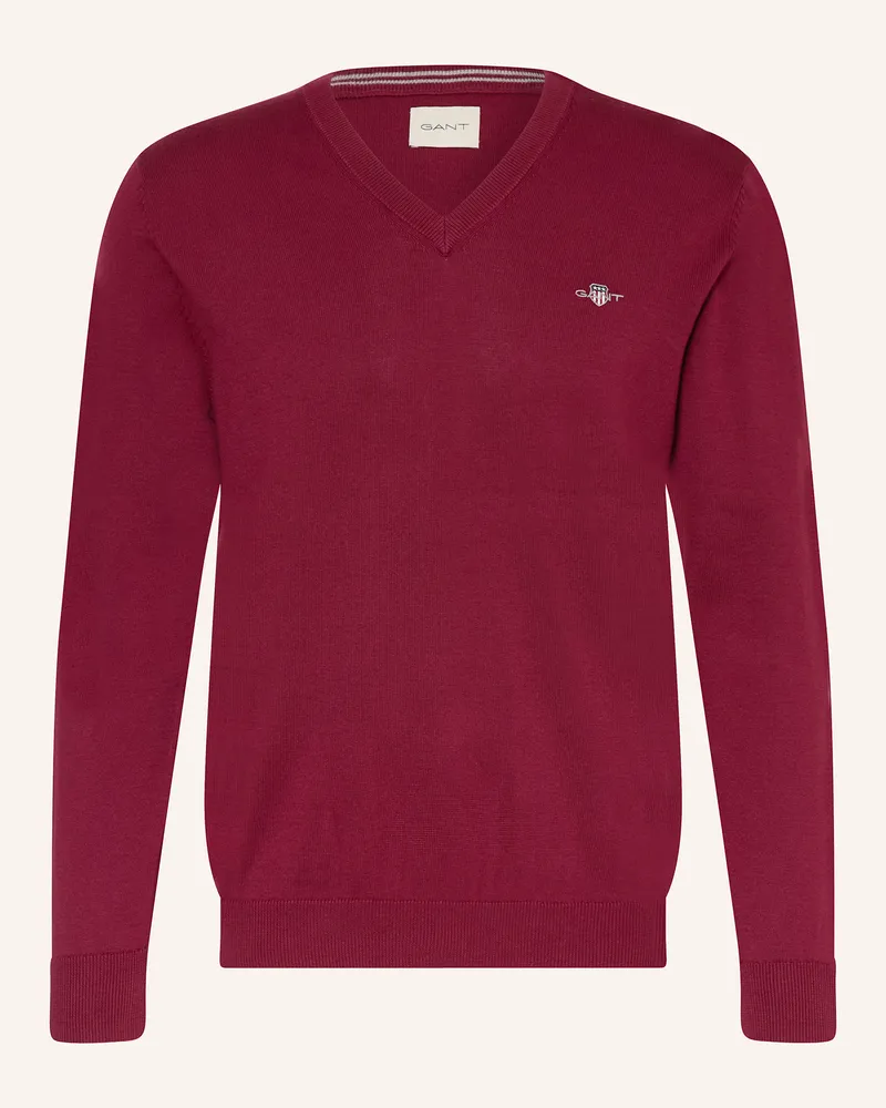 Gant Pullover Dunkelrot