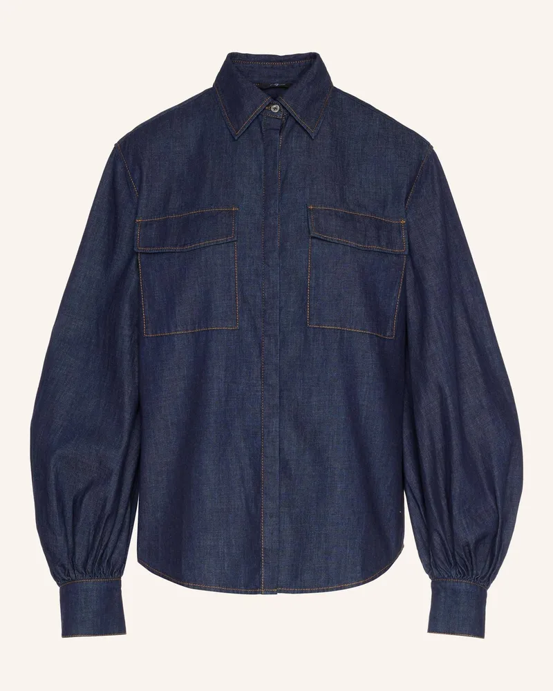 7 for all mankind Denim L/S Regular Shirt blau Blau