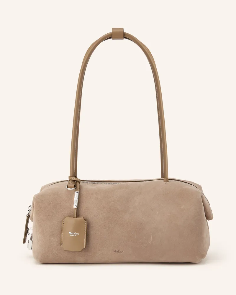 Max Mara Handtasche Holdallsling beige Hellbraun