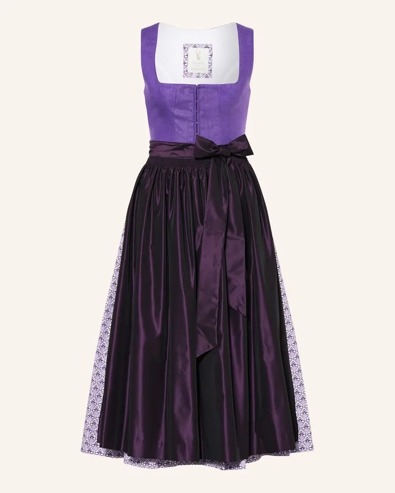 Johann & Johanna Dirndl mit Leinen Lila