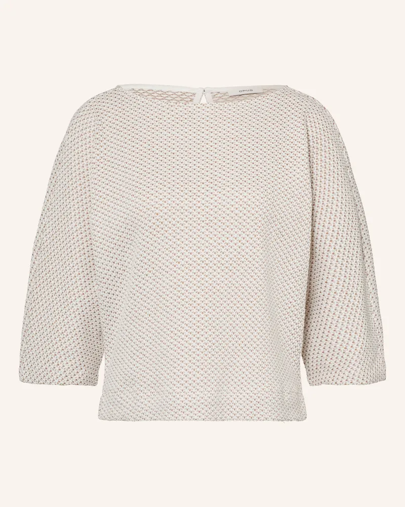 OPUS Pullover Sassoni Mit 3/4-Arm braun Beige