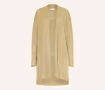 Strickhülle aus Leinen