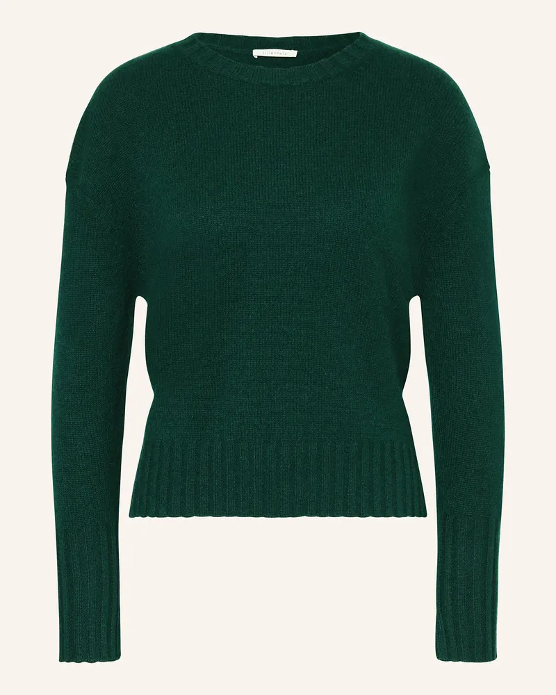 lilienfels Cashmere-Pullover Dunkelgrün