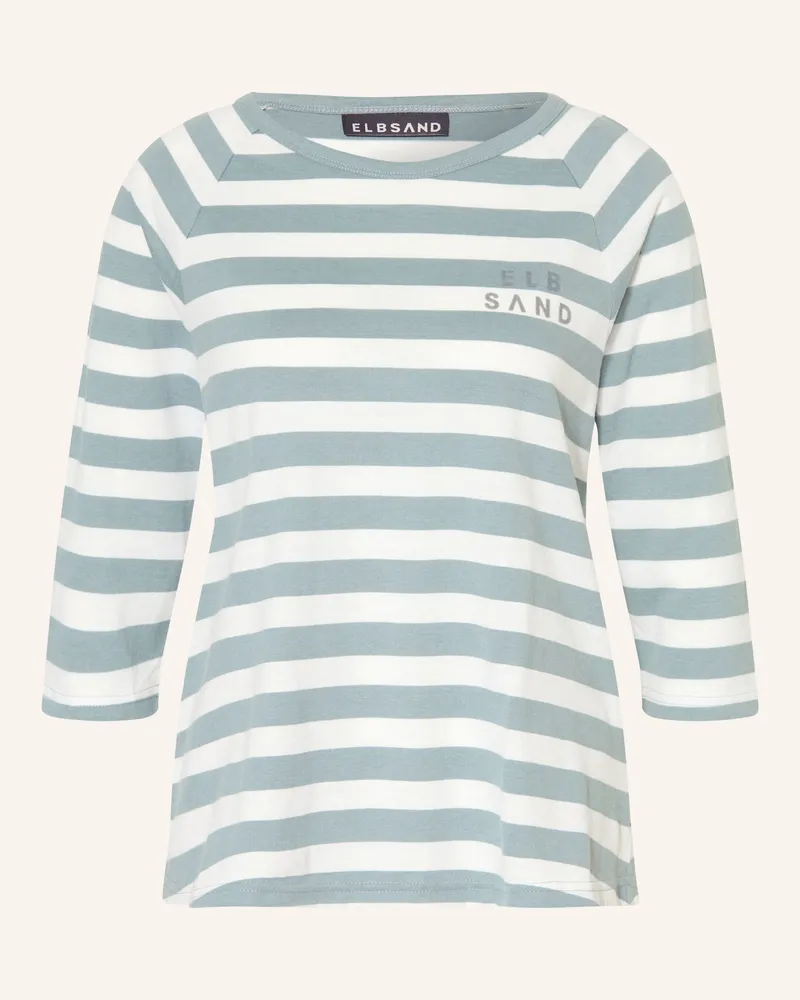 ELBSAND Shirt Celin Mit 3/4-Arm rot Petrol