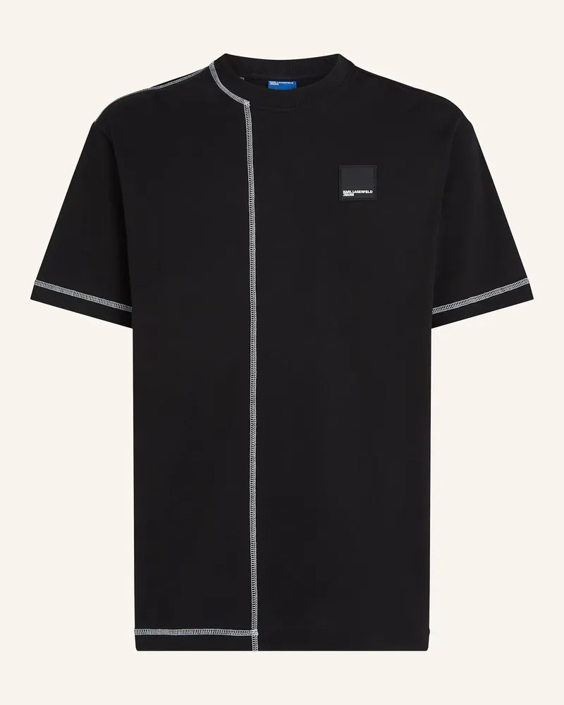 Karl Lagerfeld T-Shirt schwarz Schwarz