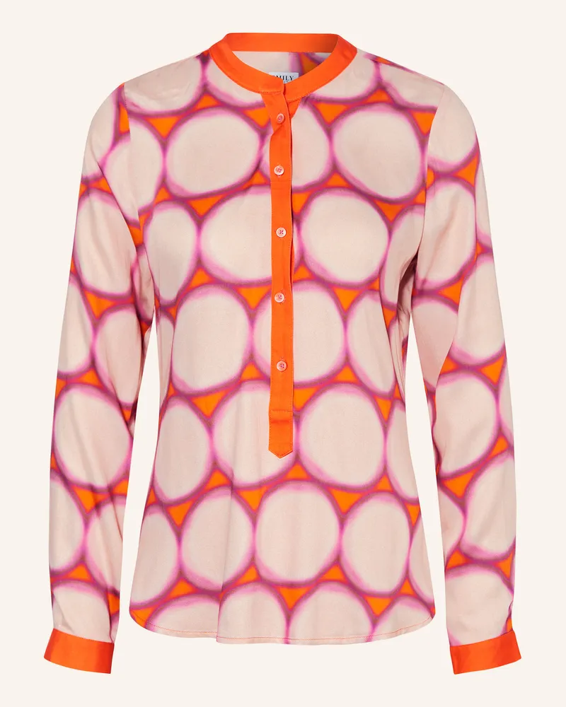 Emily van den Bergh Blusenshirt Rot